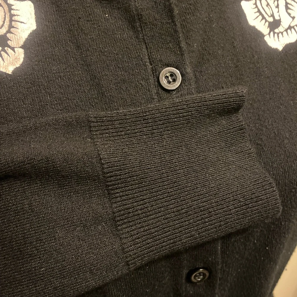 Teenage Runaway sugar skull and roses button up cardigan - Picture 5 of 8